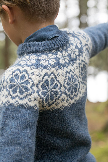 406-05 Q-symre kids tröja denim