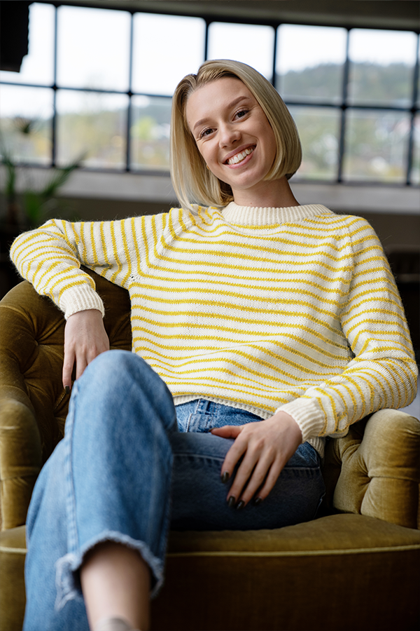 435-25c Noori tröja gul 