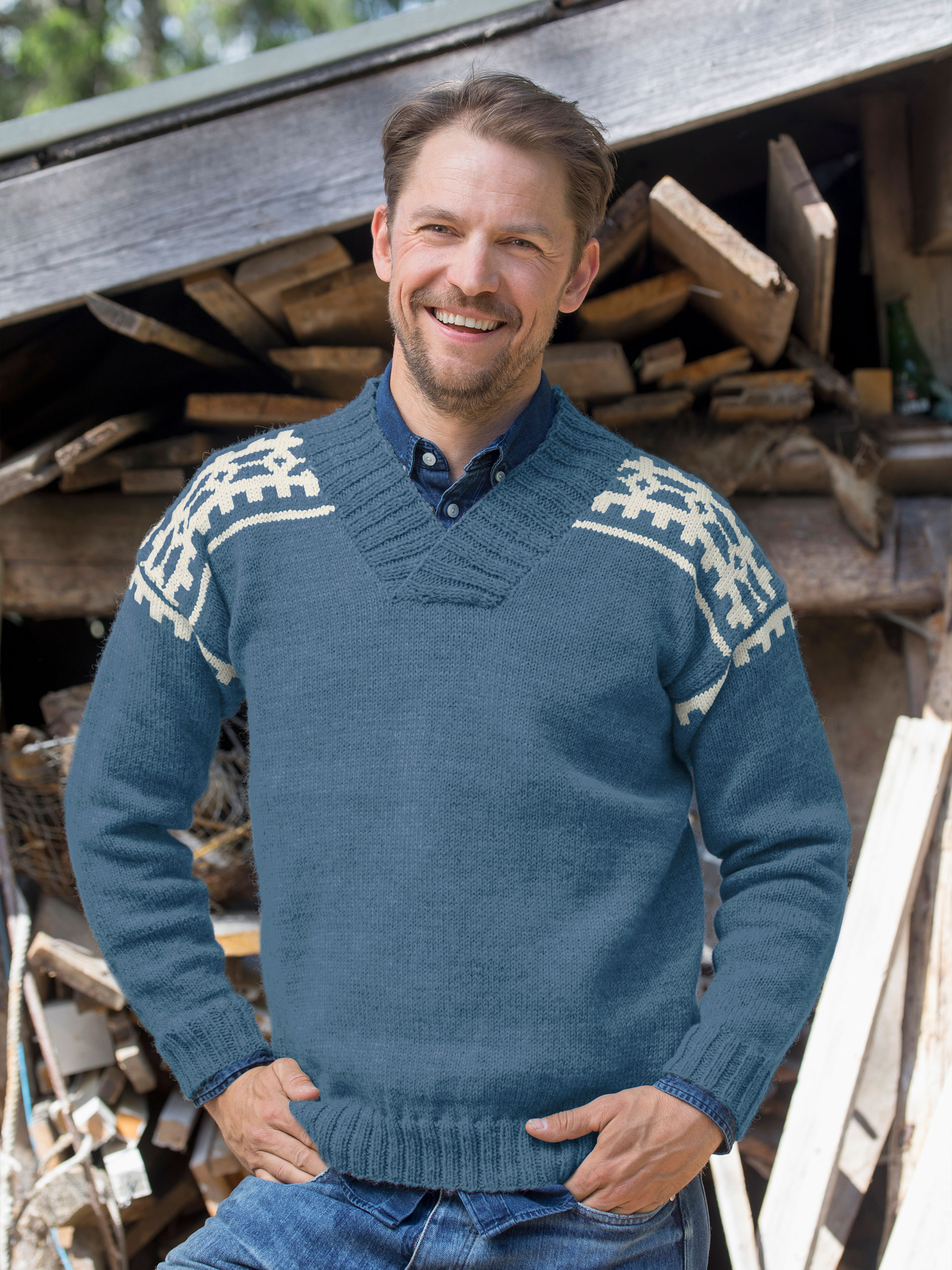 435-32d Retro VM genser