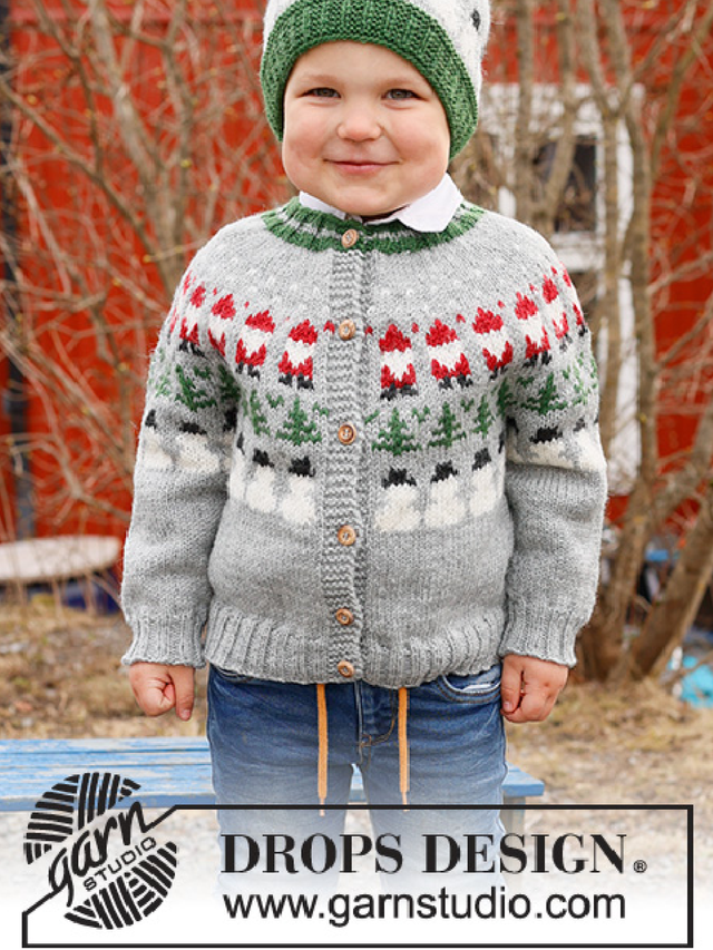 44-17 Christmas Time Cardigan