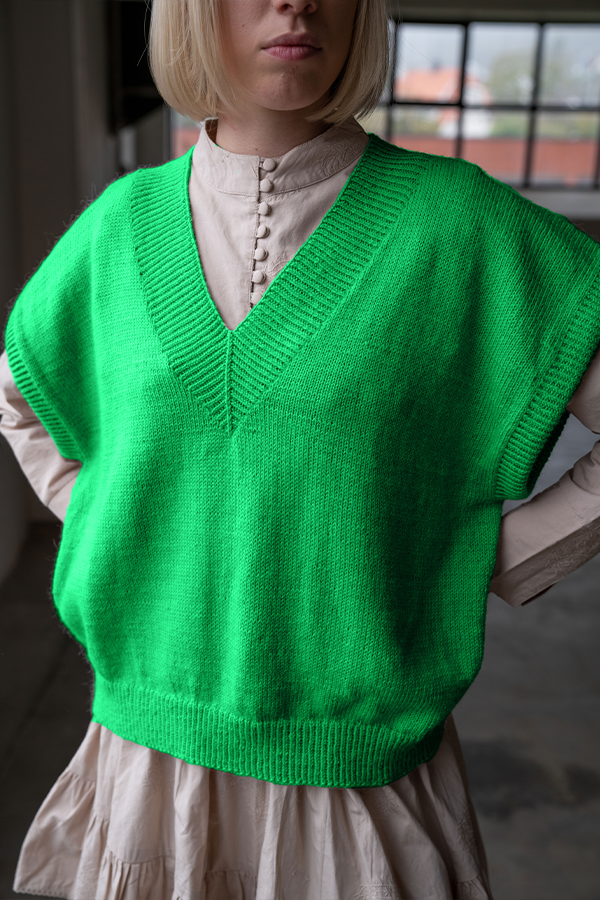 443-16e Léonie väst klargrön