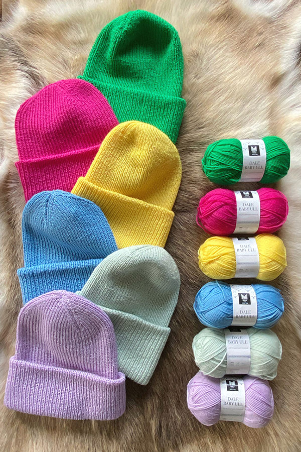 445-09 Vian mössa klargrön