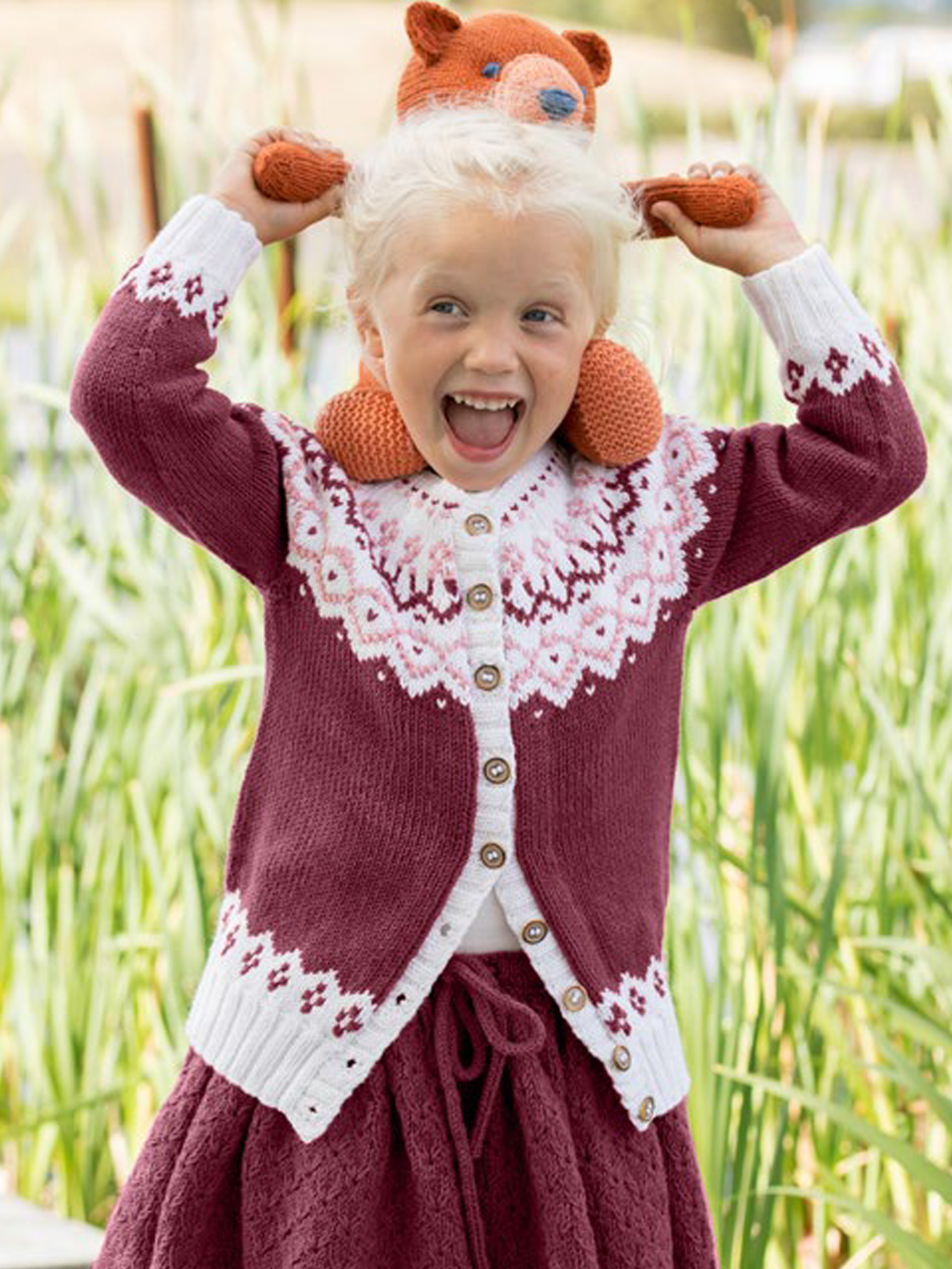 450-04 Jubeljakke plomme