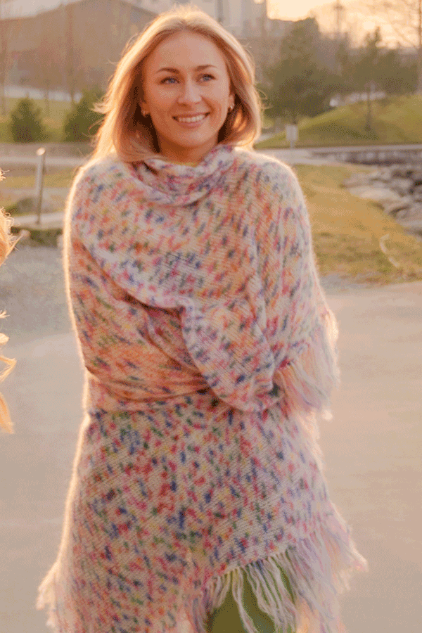 451-13 Oletta poncho