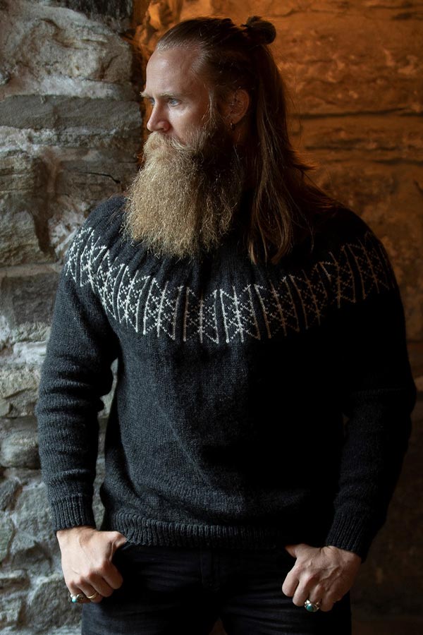 2127-5b Skulds nett tröja Skuld Koks