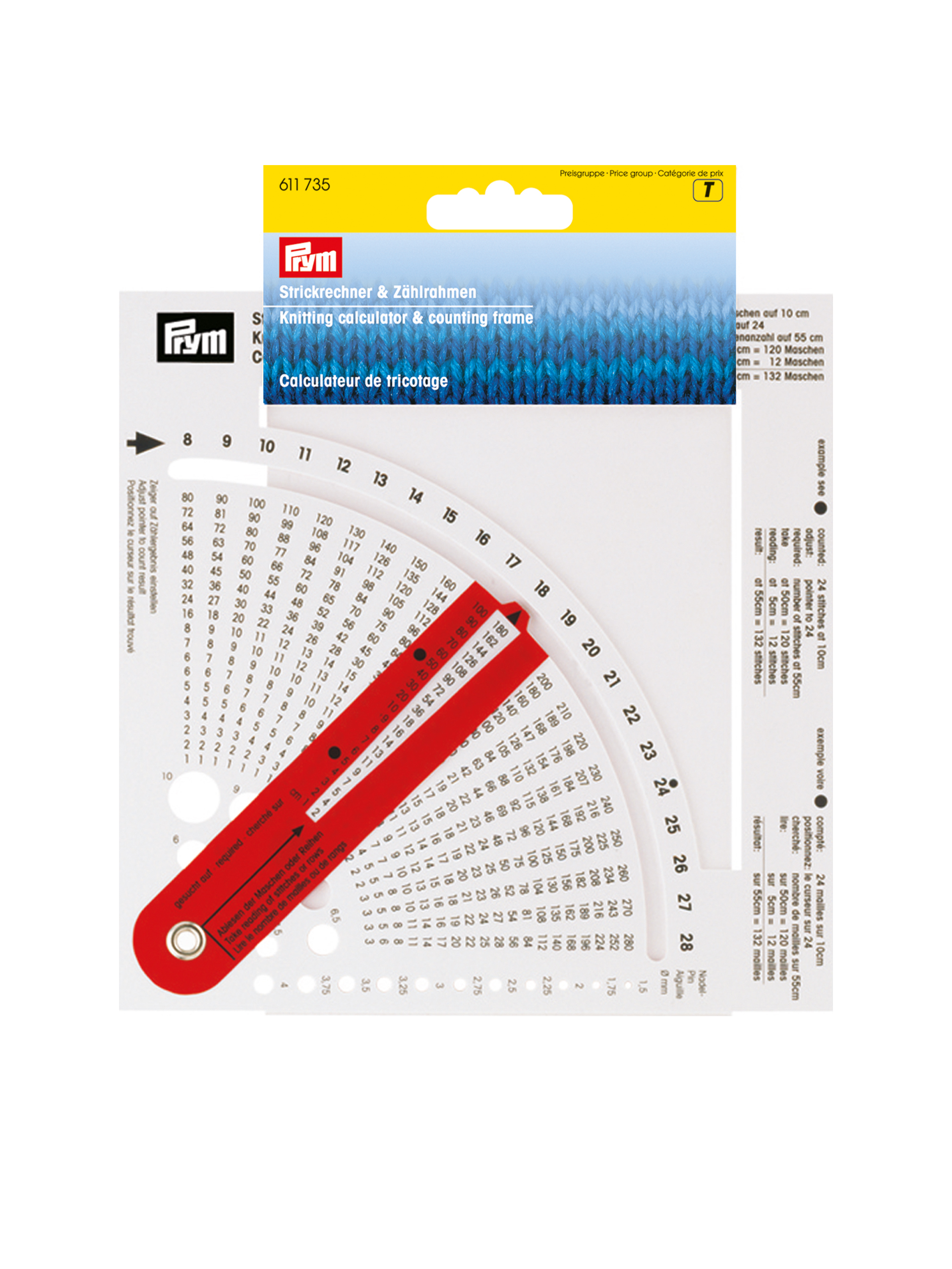 Prym Stickningskalkylator