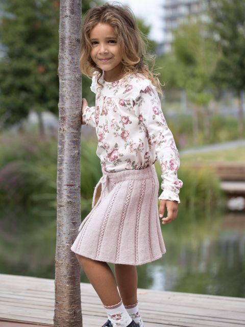 62-15 Elise Skjørt lys rosa