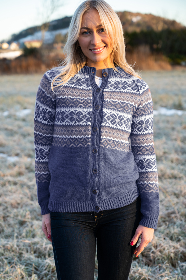 Glittertind jacka denim