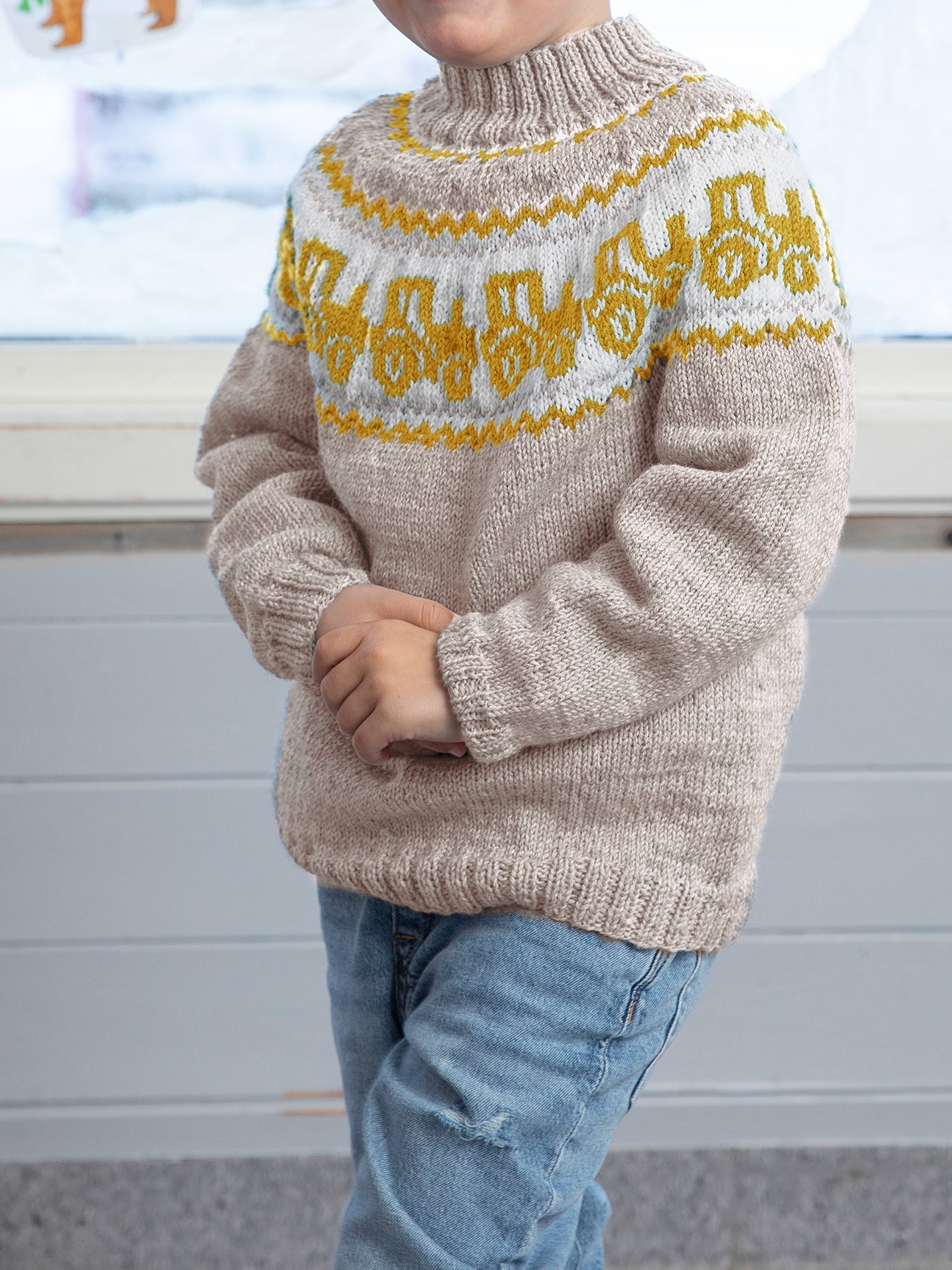 2110-5g Traktor genser