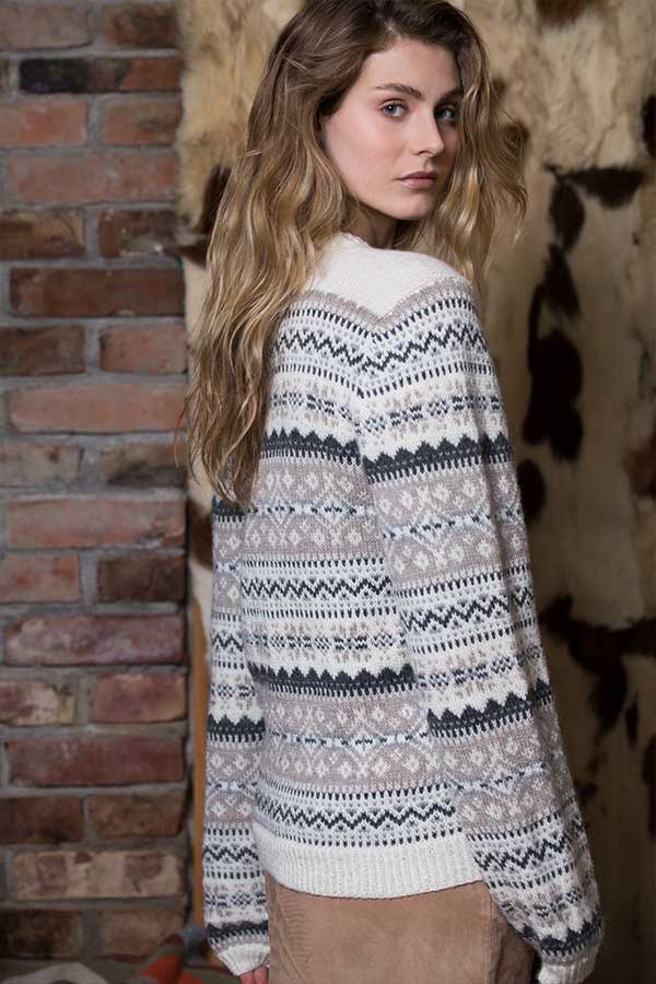 77-07 Vilma tröja natur