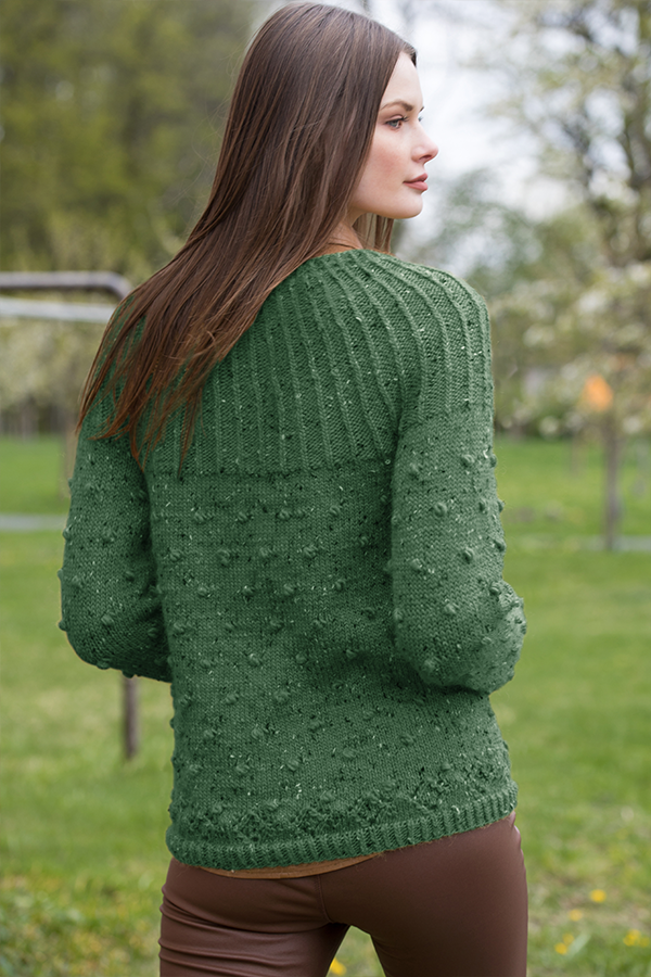 79-14f Jessie tröja tallgrön