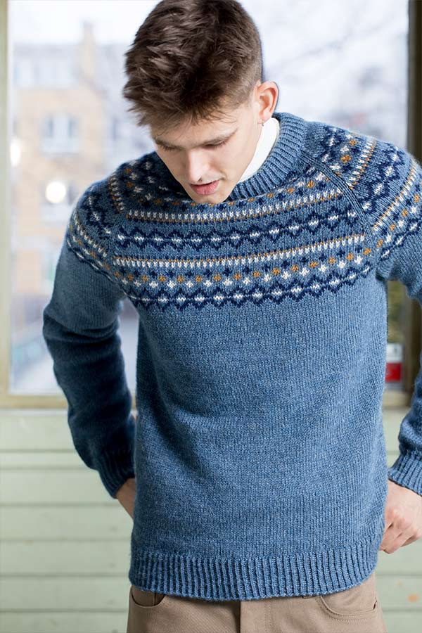 91-11 Oder tröja denim