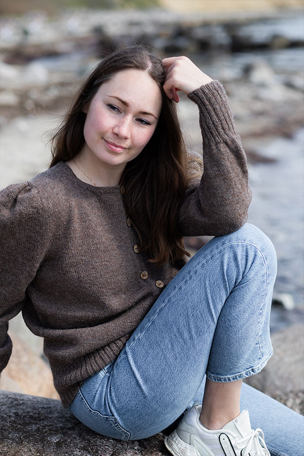 95-06 Gyda jacka brun