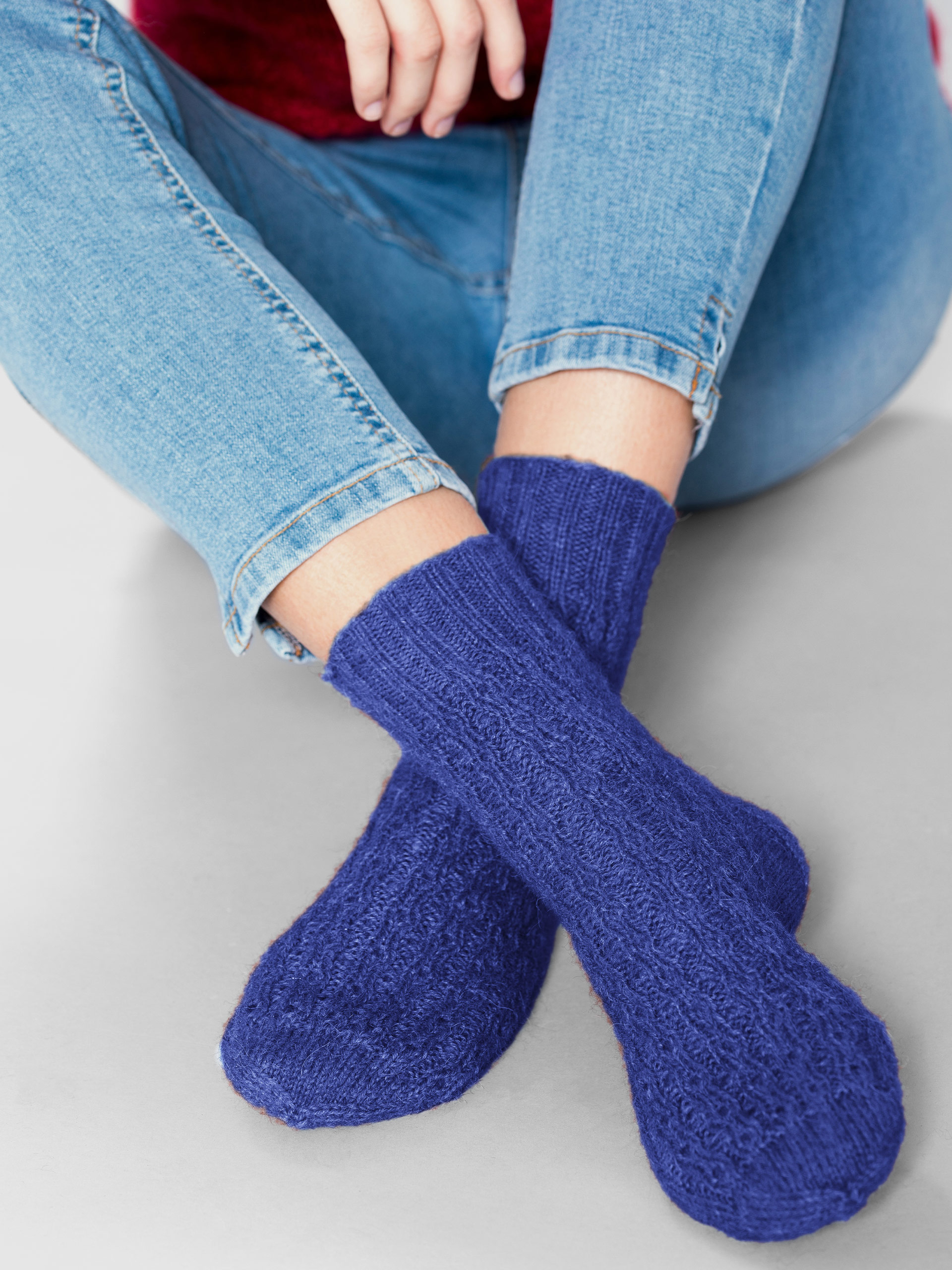 99-04 Leanna lace sokker kongeblå