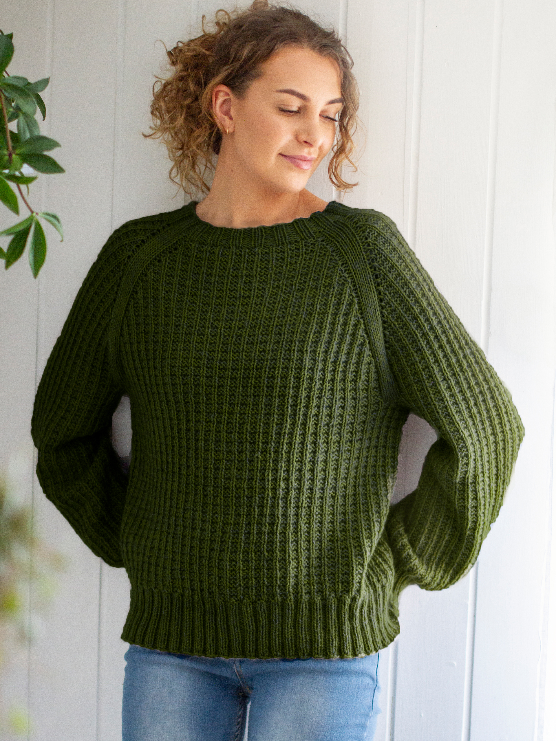 ØYENTRØST tröja grön