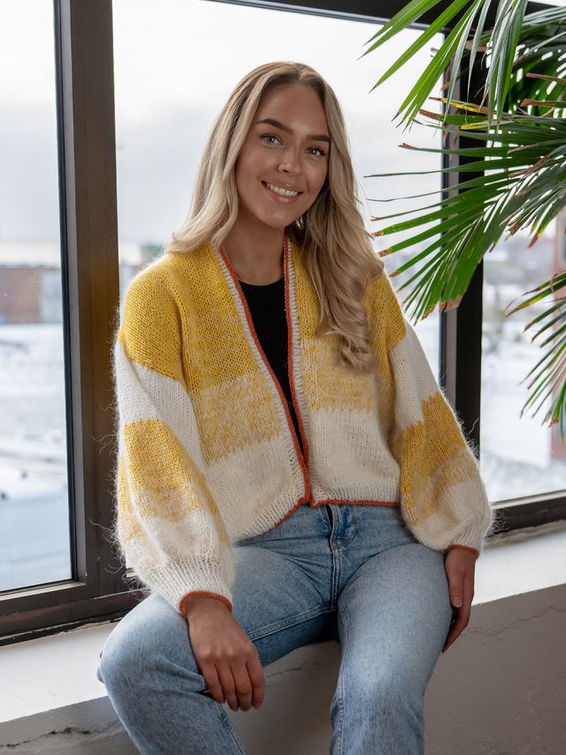 Åkrok jackan gul