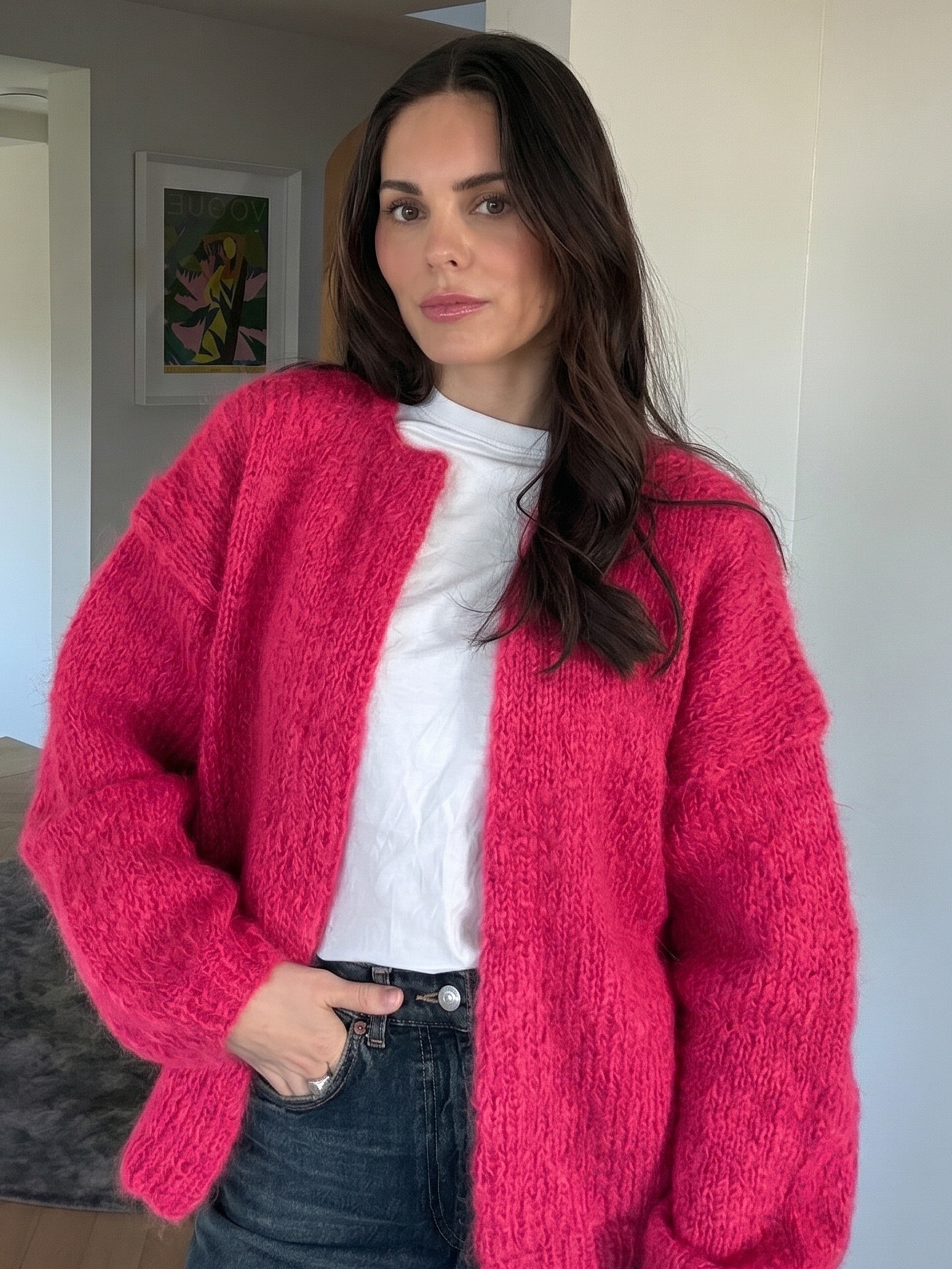 Ada cardigan pink