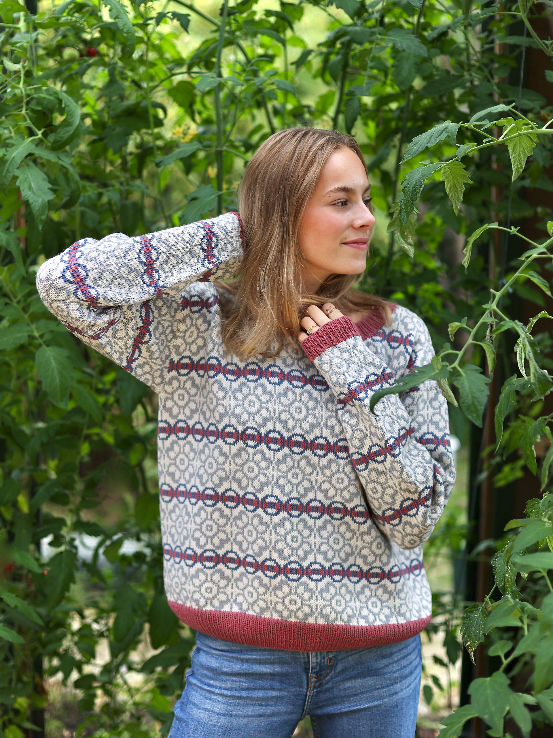 325S-01 BARBRO tröja