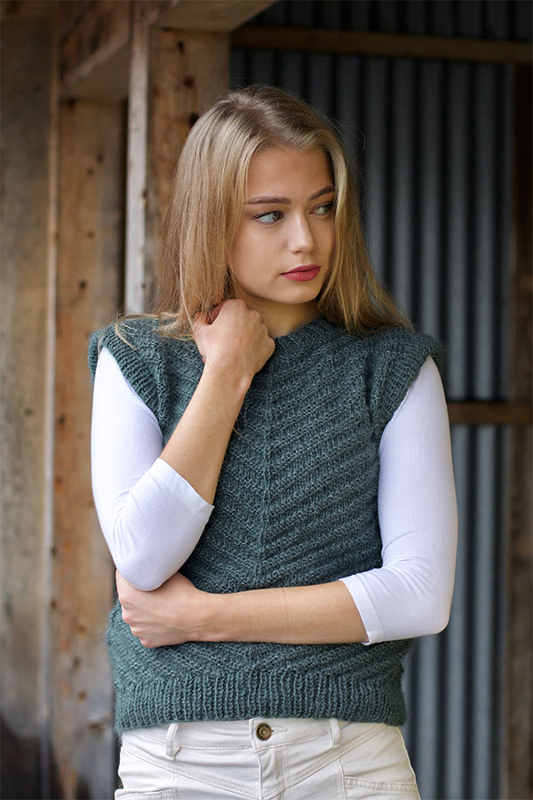 WENA väst grågrön