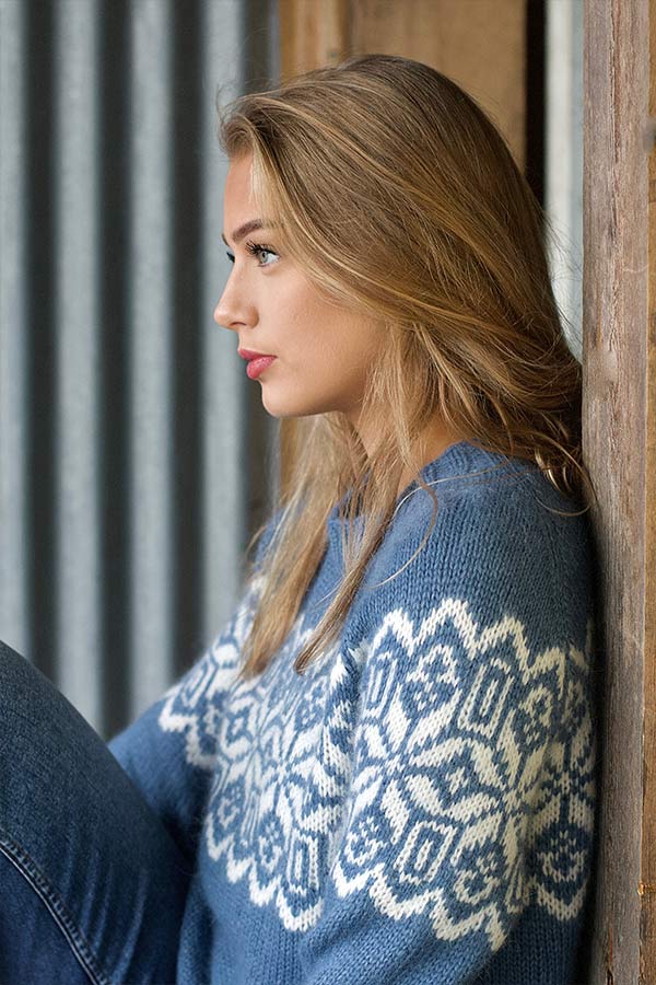 DICTE ljus jeansblå