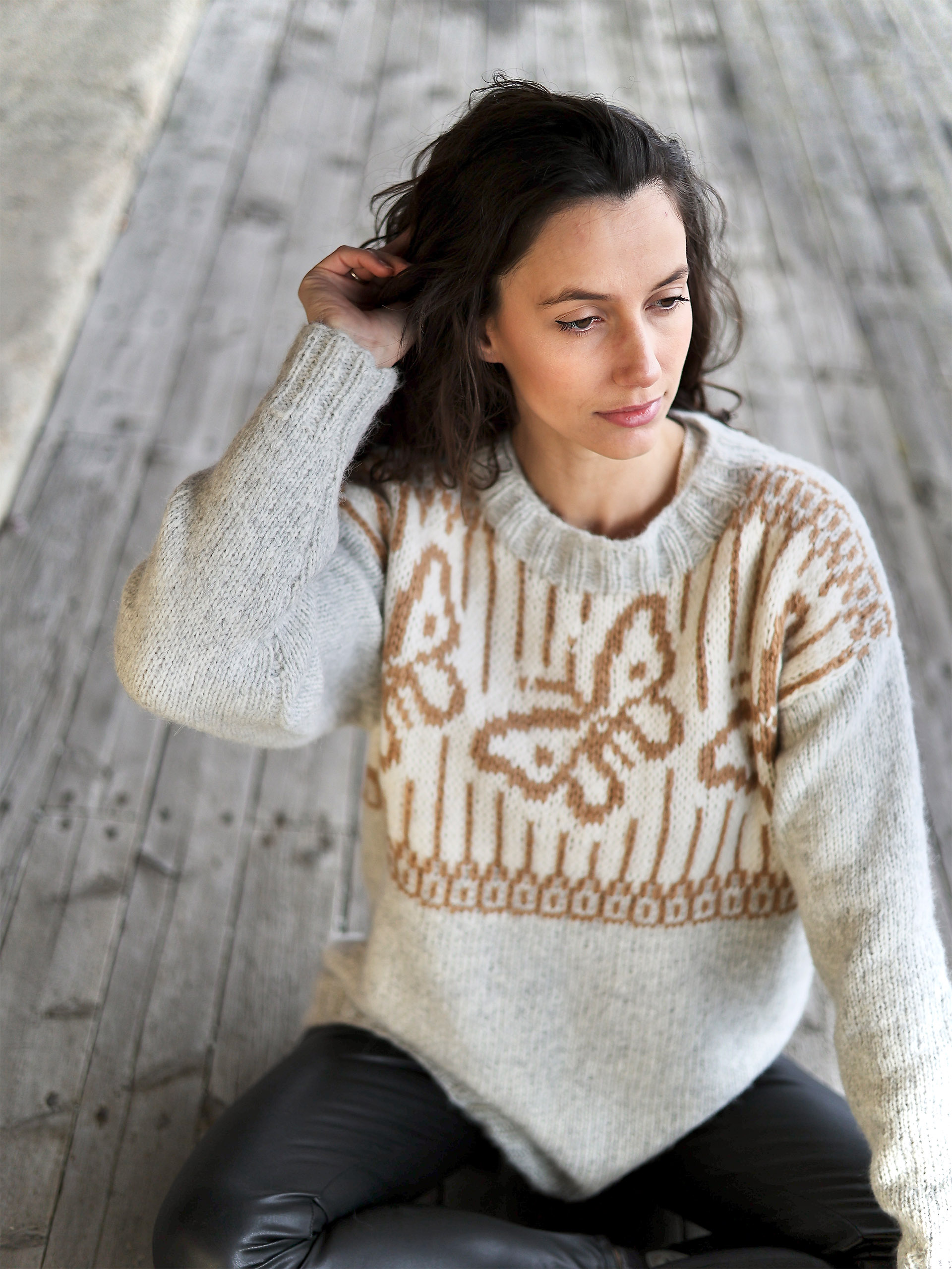 422S-08a WINGS CHUNKY dame