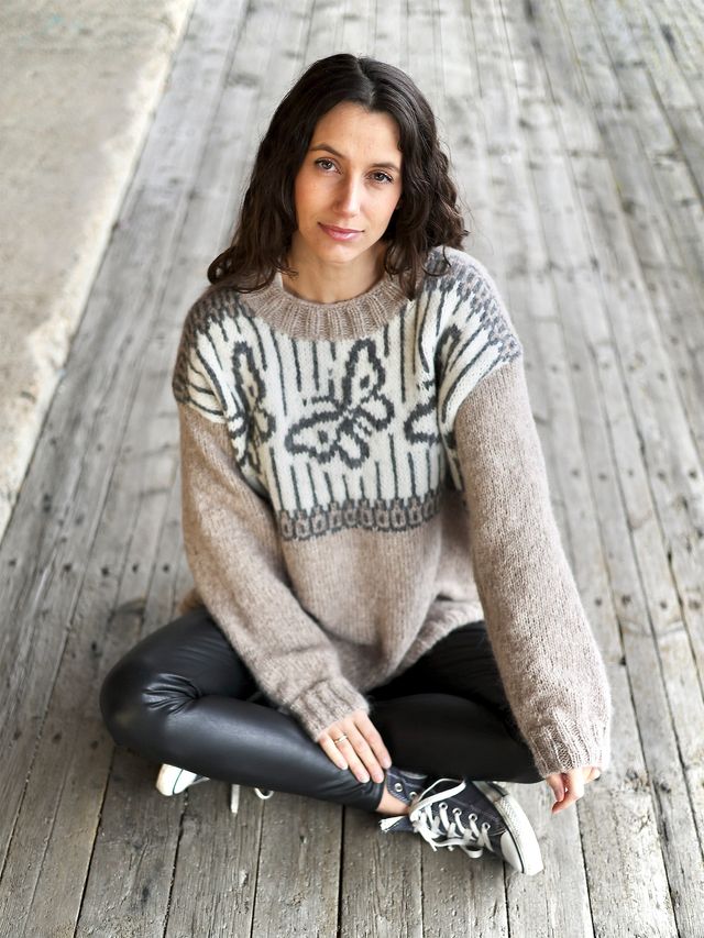 422S-08b WINGS CHUNKY dame