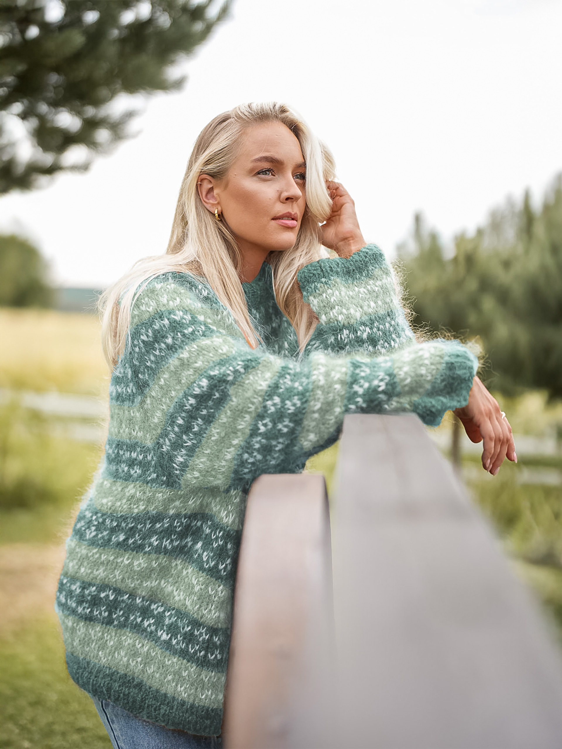 523V-01h Blome jadegrön