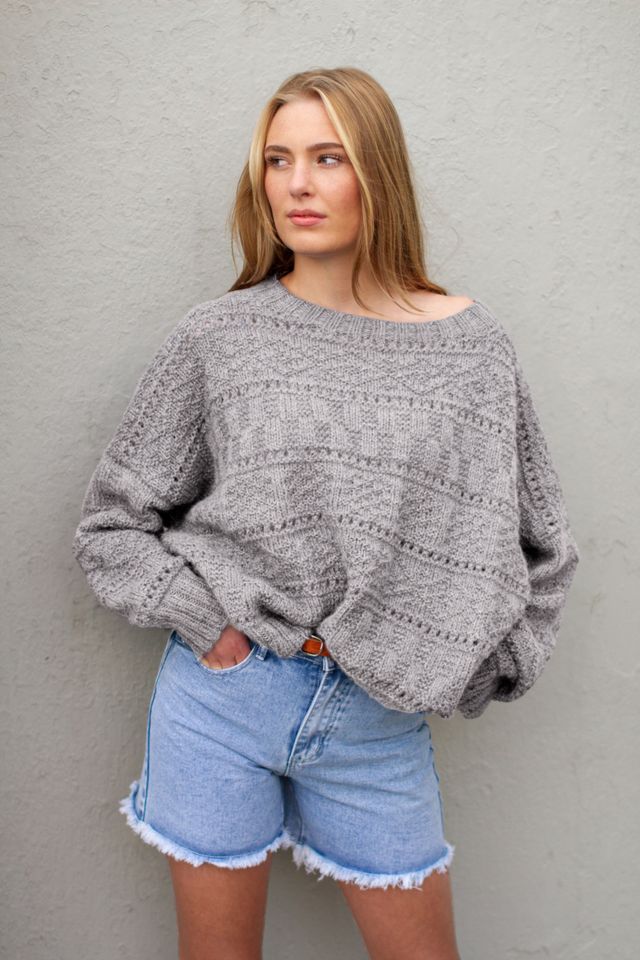 BROOKE ljus gråmelerat