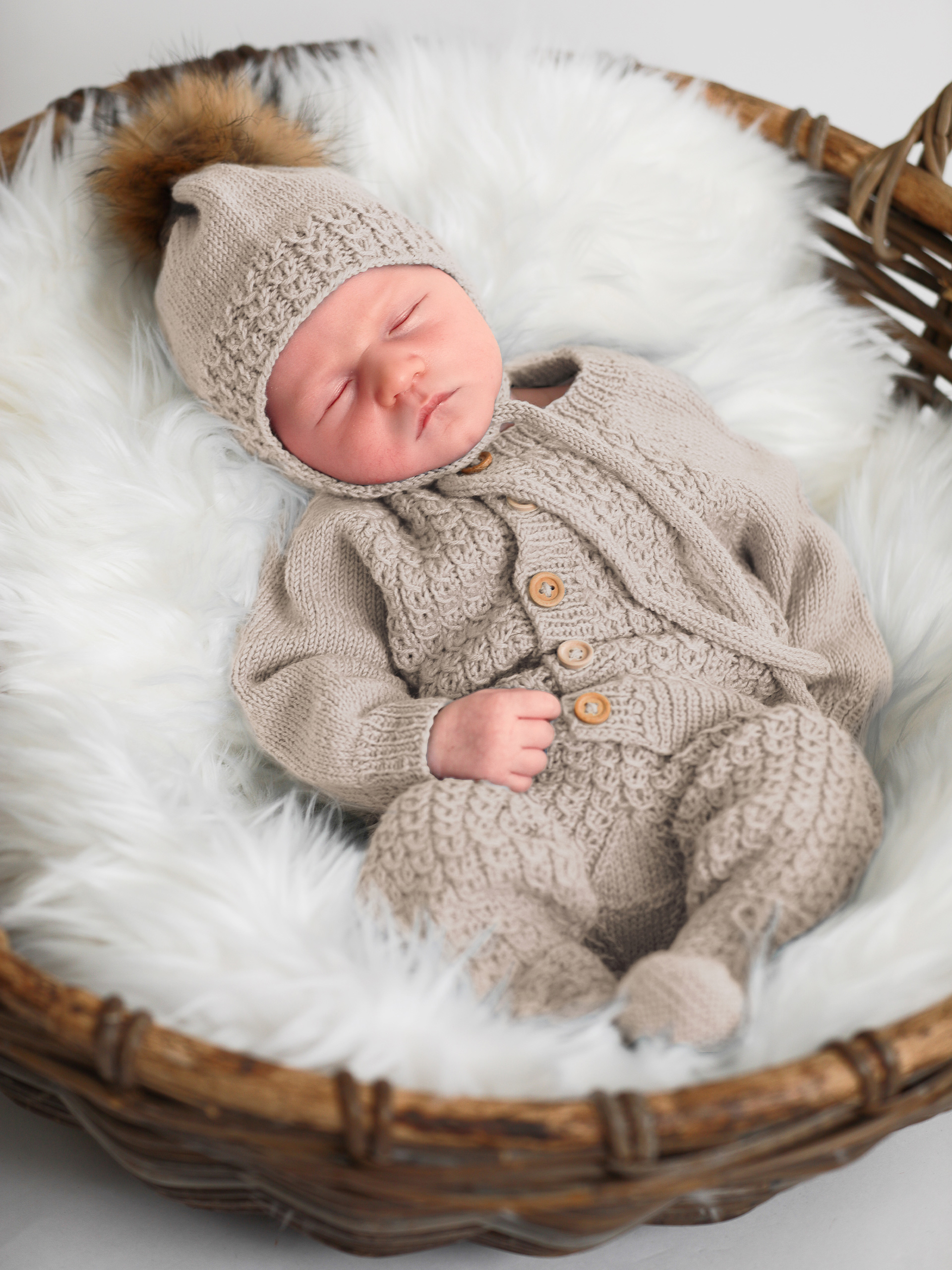 Bysse babyset beige