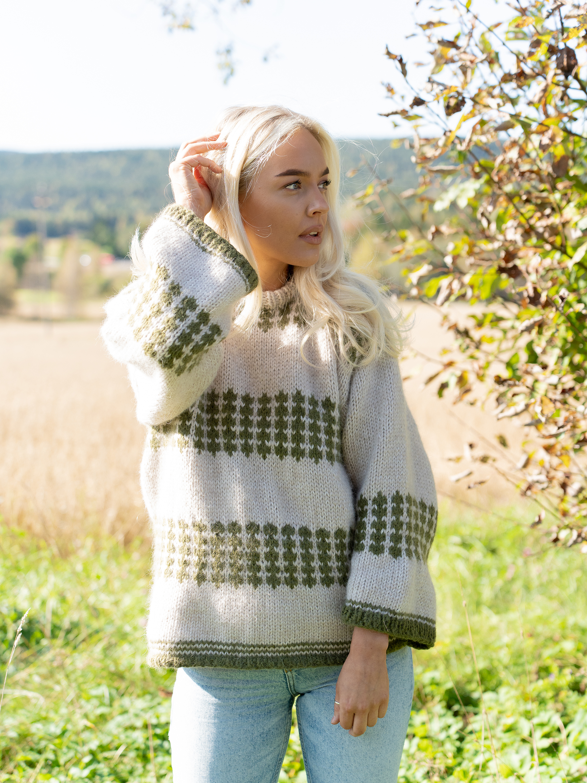 CHARLIE SAGA tröja grön