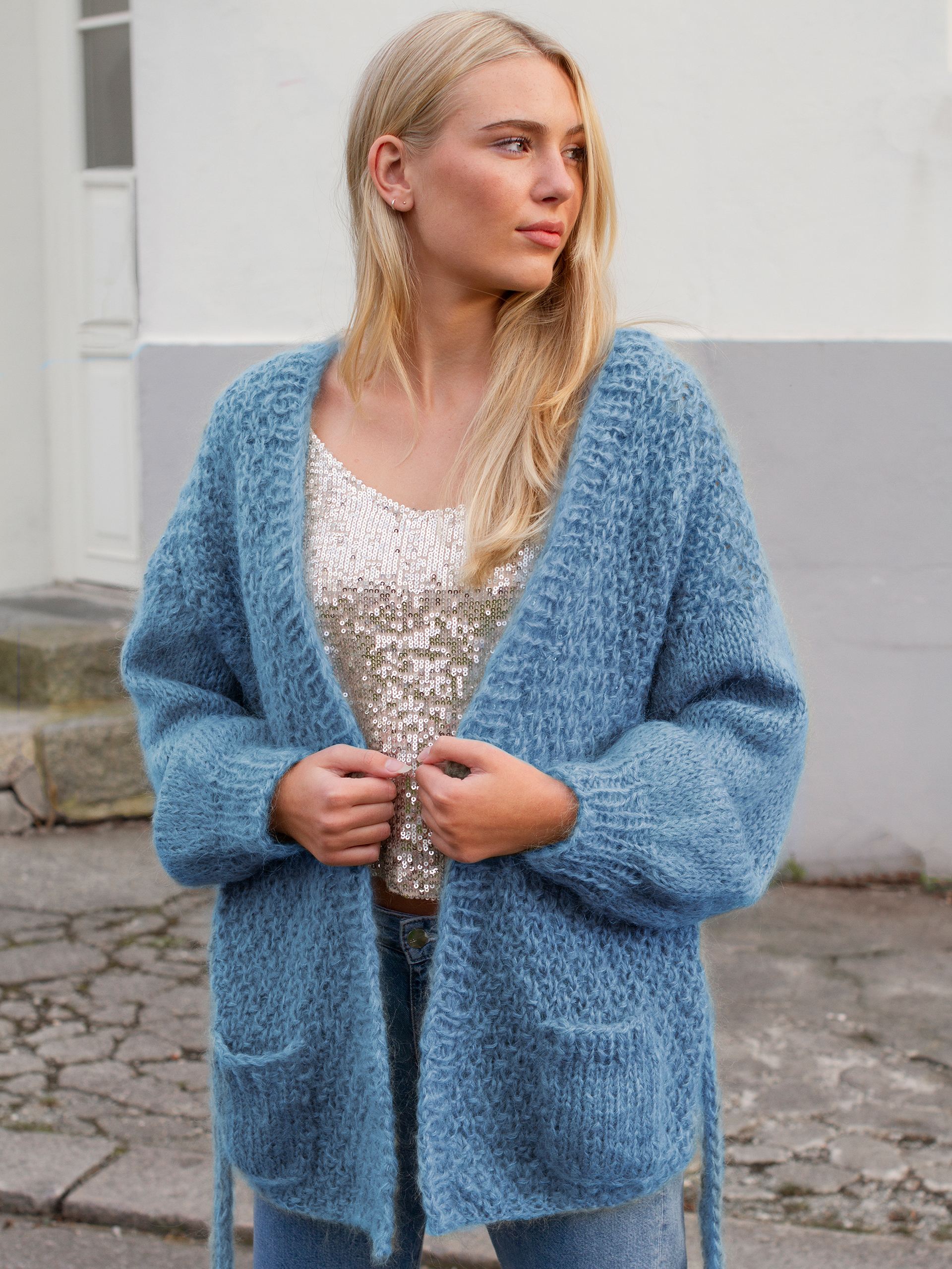 DOLCE jakke ljus denim