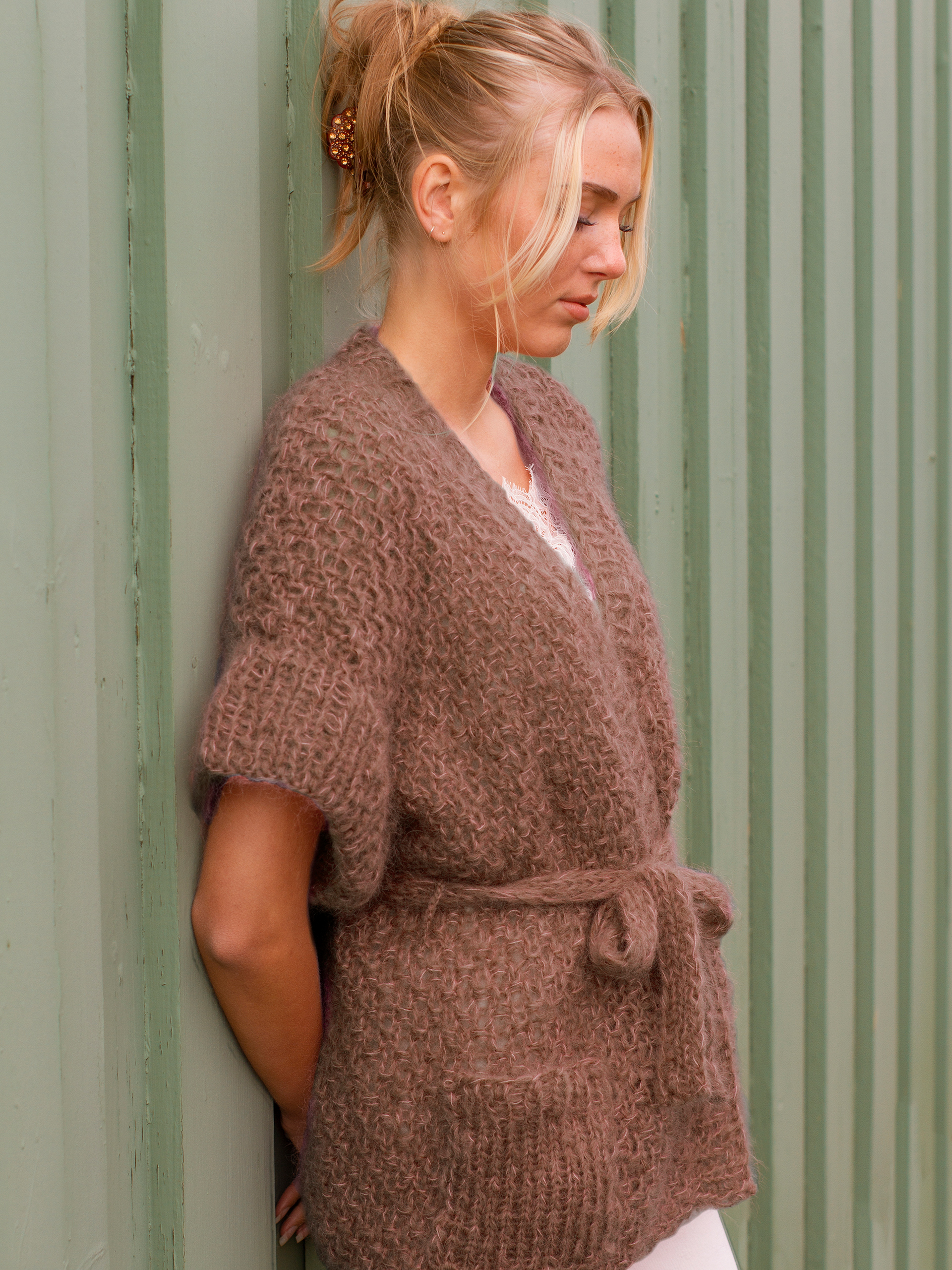 DOLCE väst ljusbrun