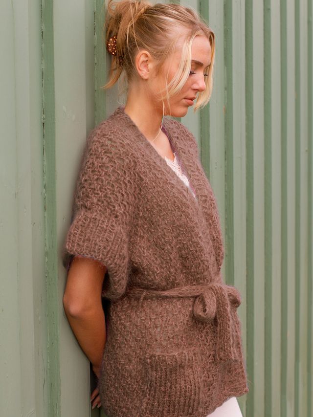 DOLCE väst ljusbrun