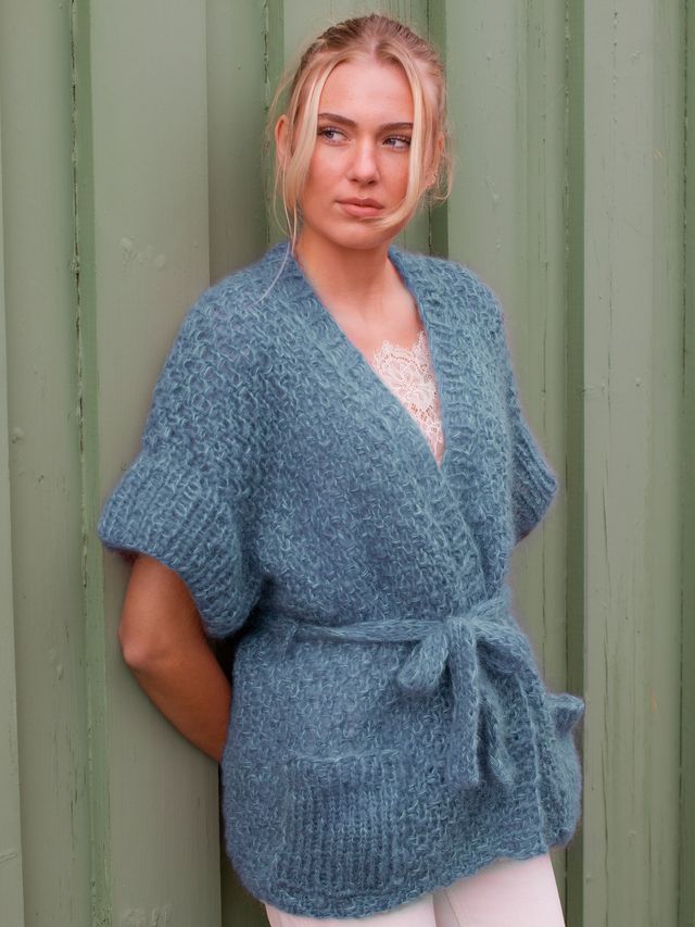 DOLCE väst ljus denim