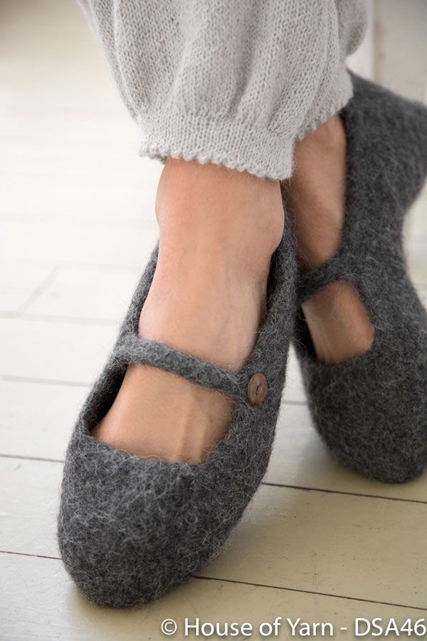46-09 Tova Tøffel - Grå