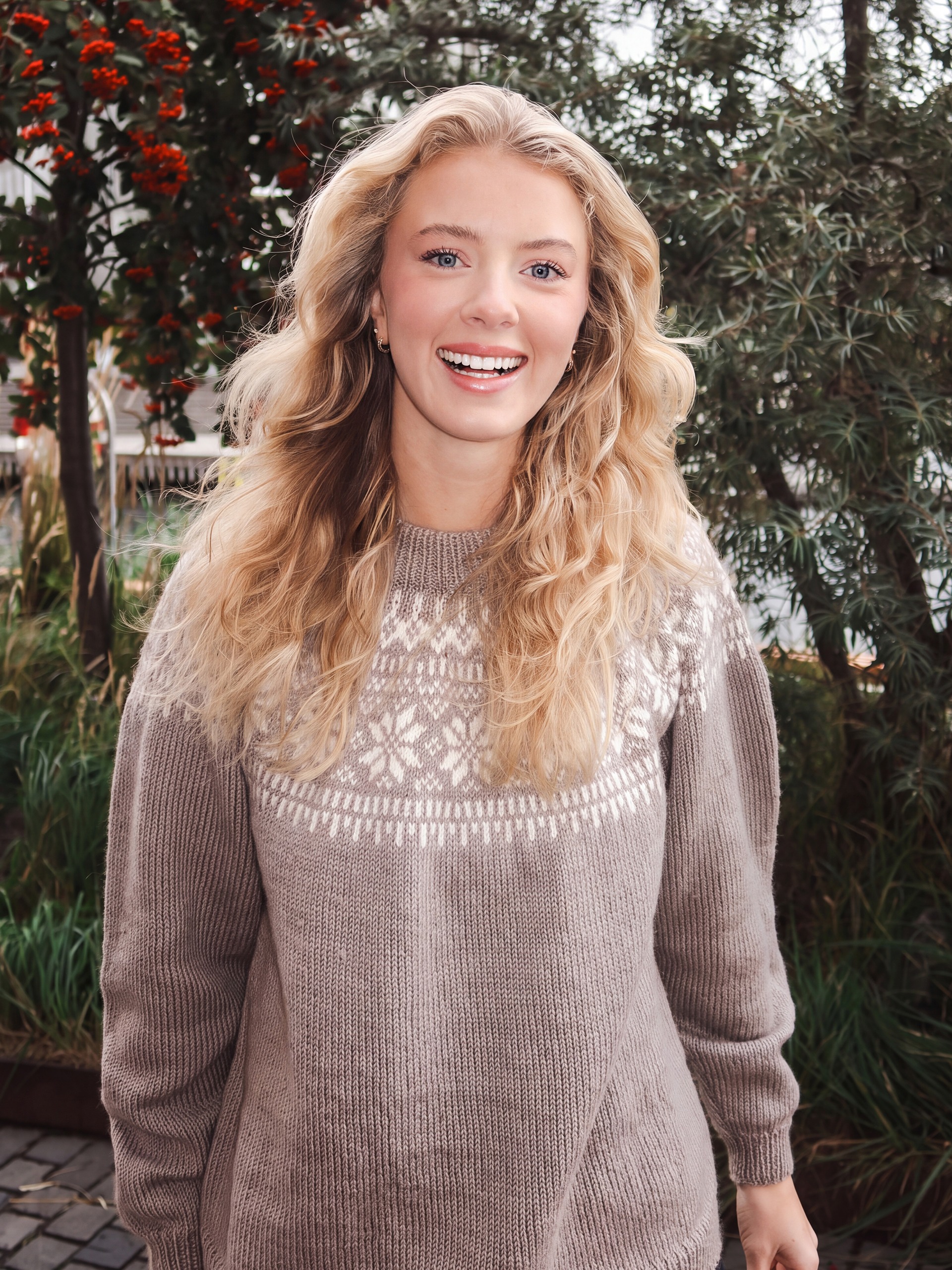 621MS-49a Chunky Selbu tröja (Wool)