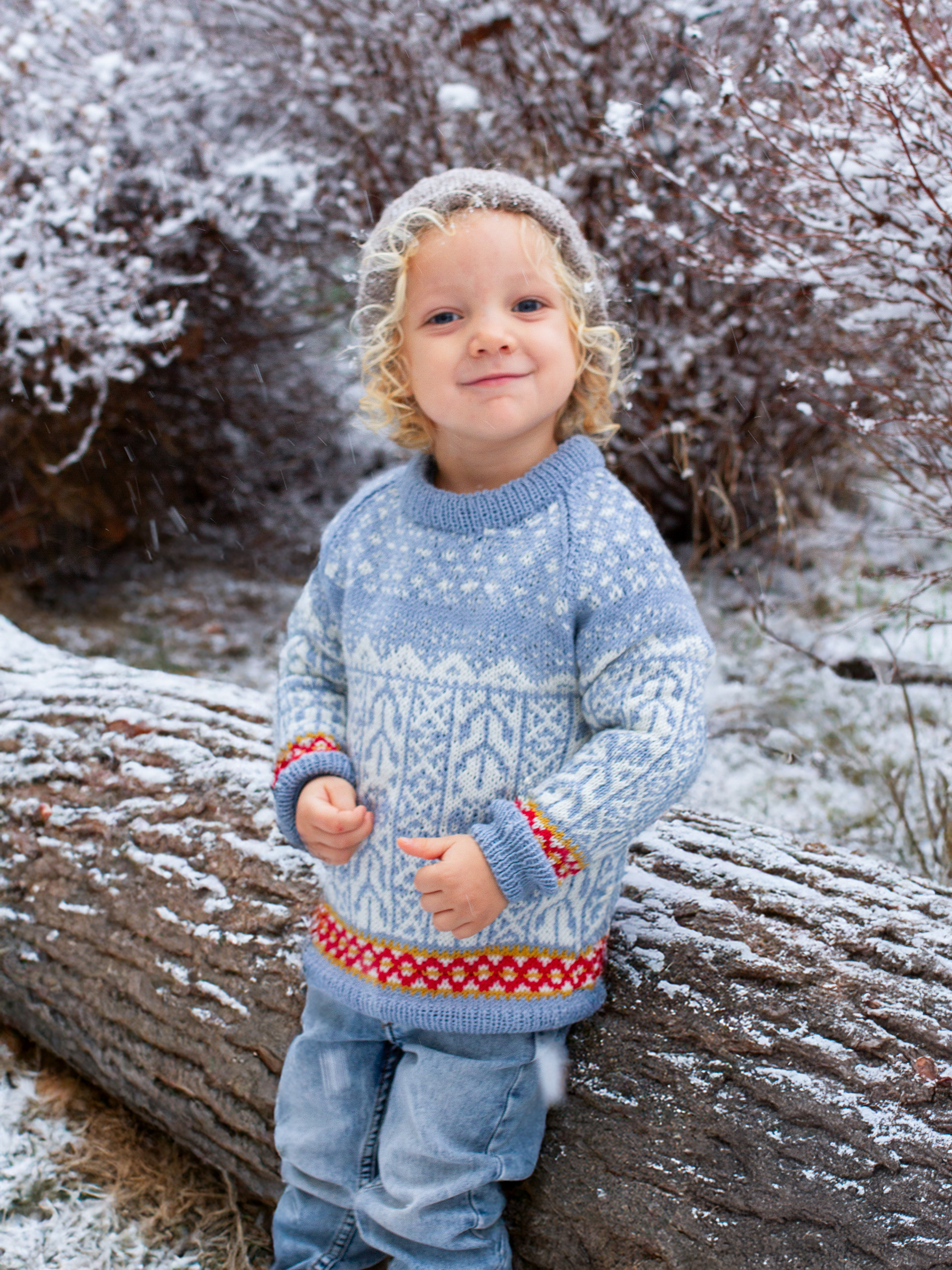 521K-08a FLÅM tröja mini