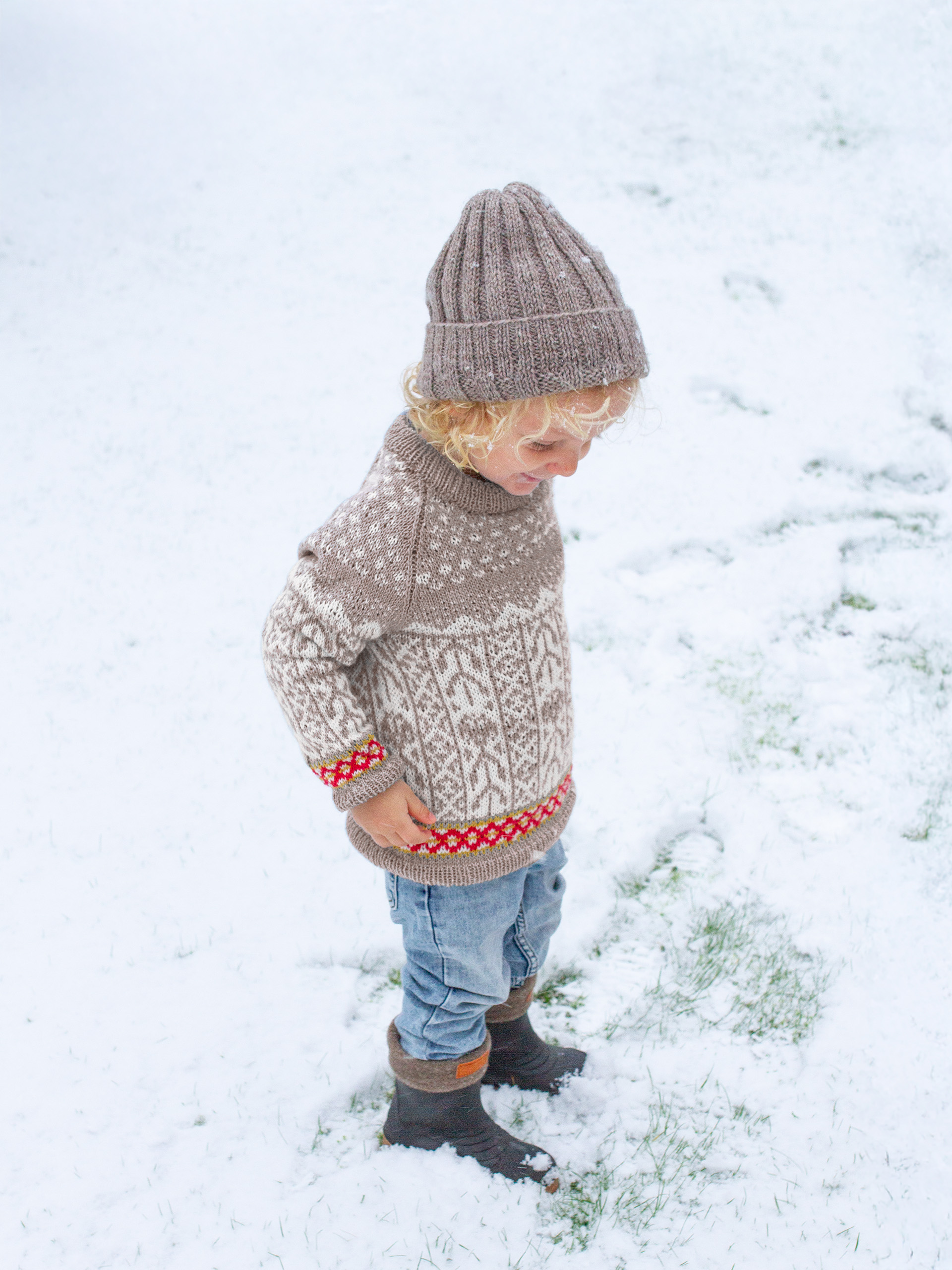 521K-08c FLÅM tröja mini