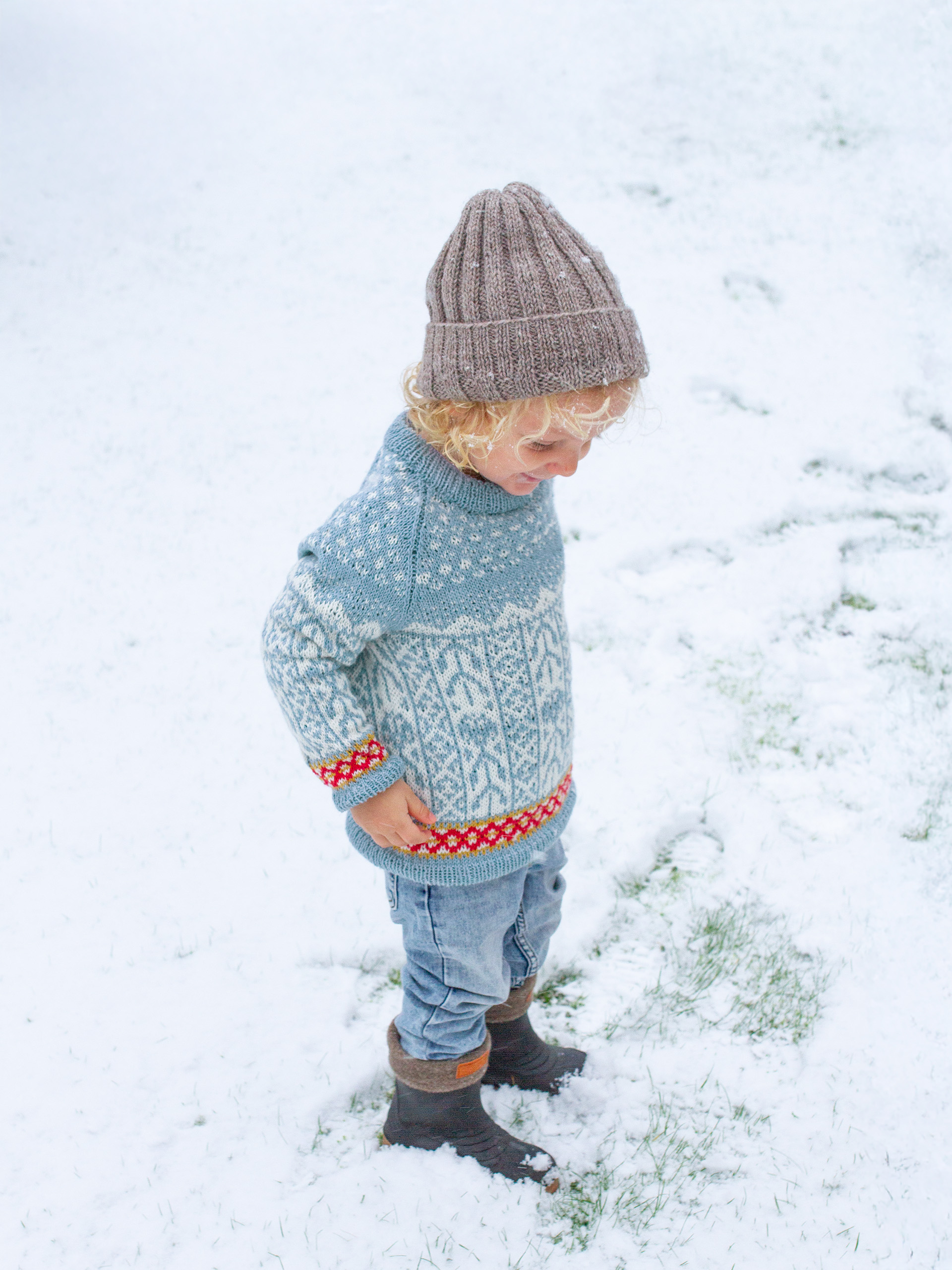 521K-08g FLÅM tröja mini