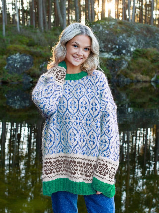 521K-18e FLID tröja vol.2 blå