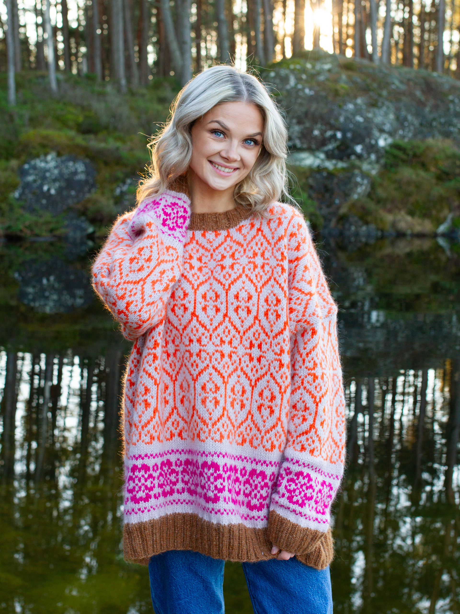 521K-18a FLID tröja vol.2 orange