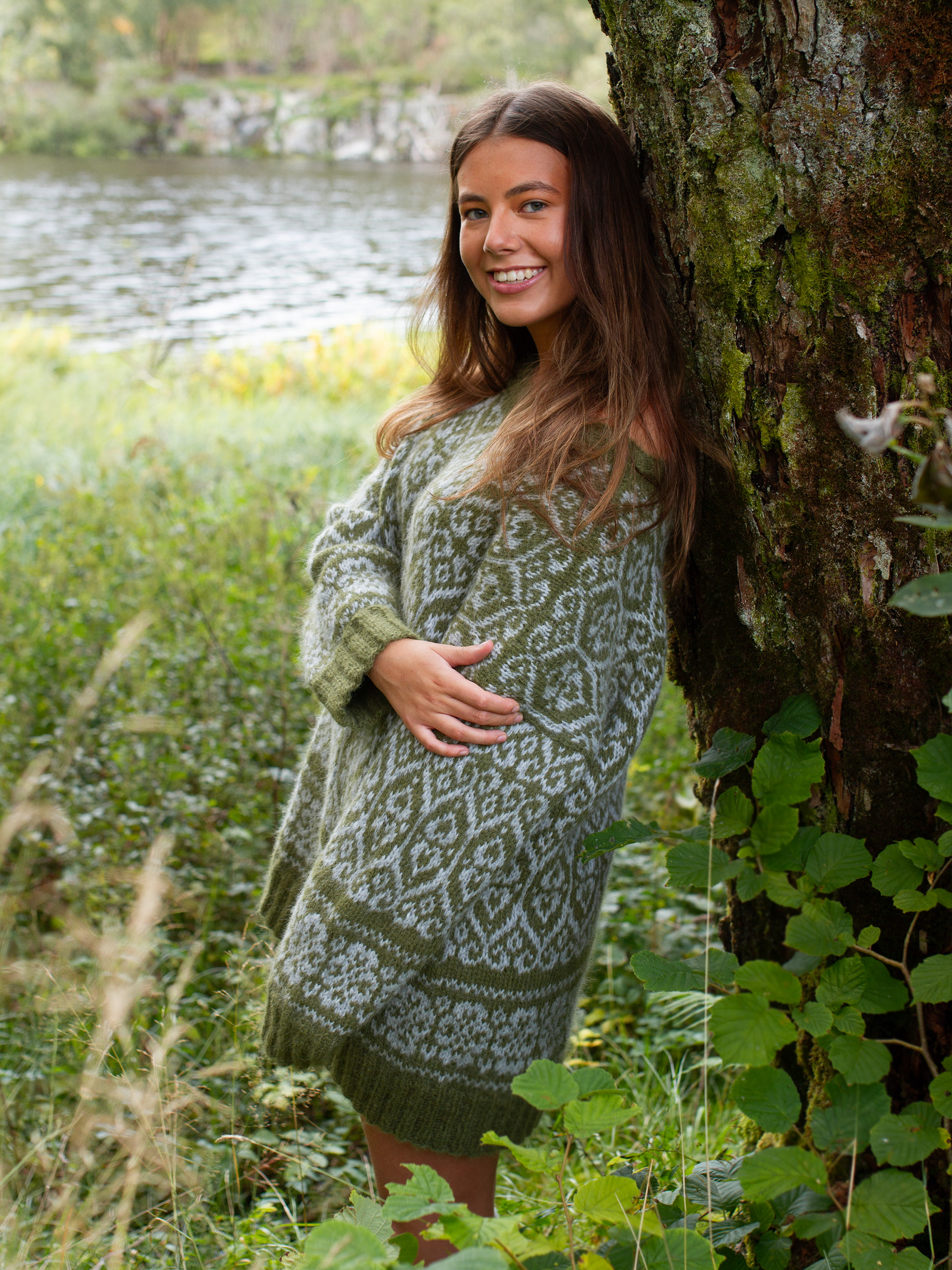 425K-02 FLID sweater vol.1 grön