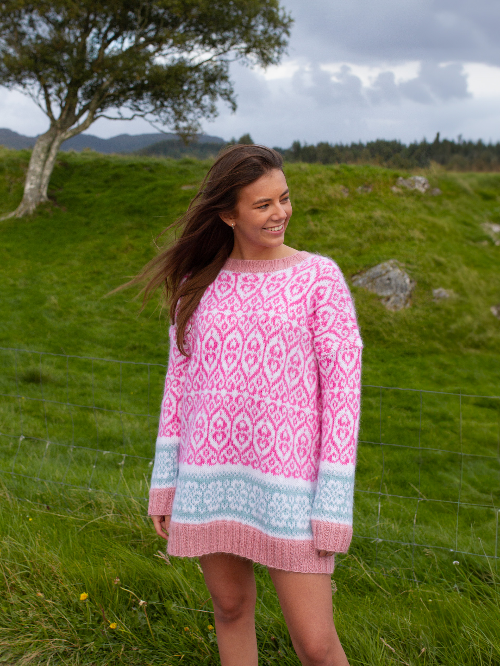 425K-01 FLID sweater vol.2 rosa