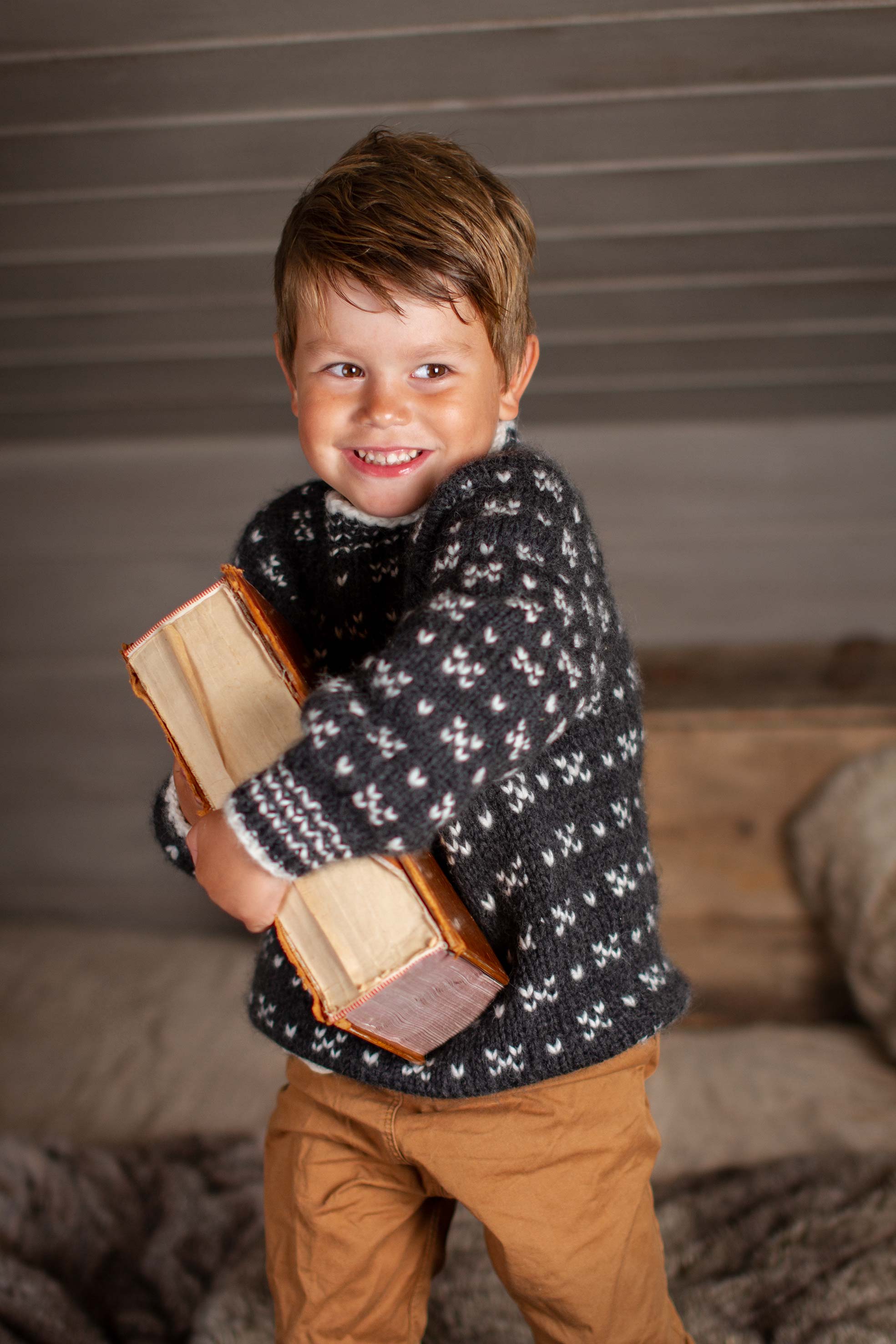 HUSAVIK MINI koksgrå