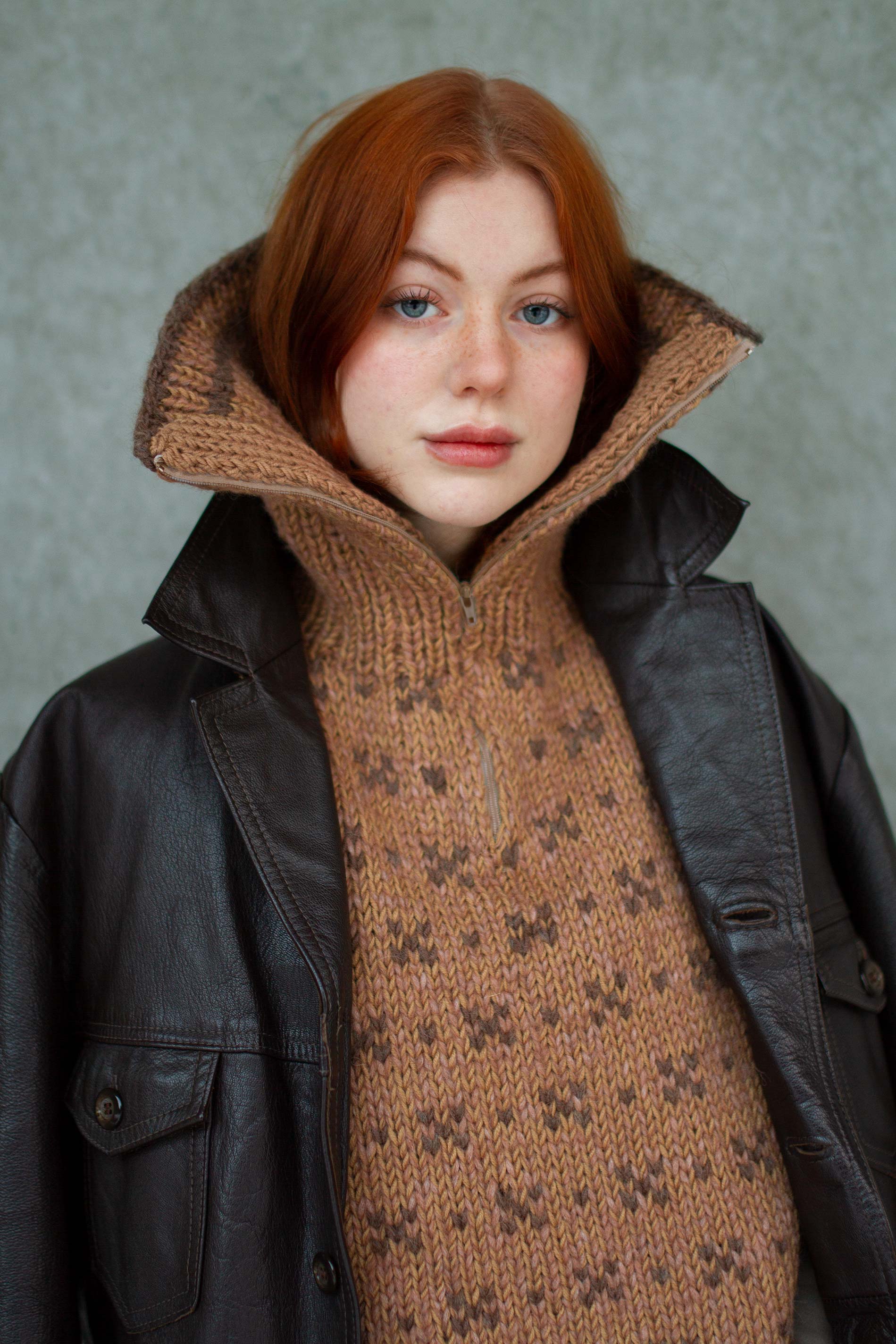 HUSAVIK väst varm beige