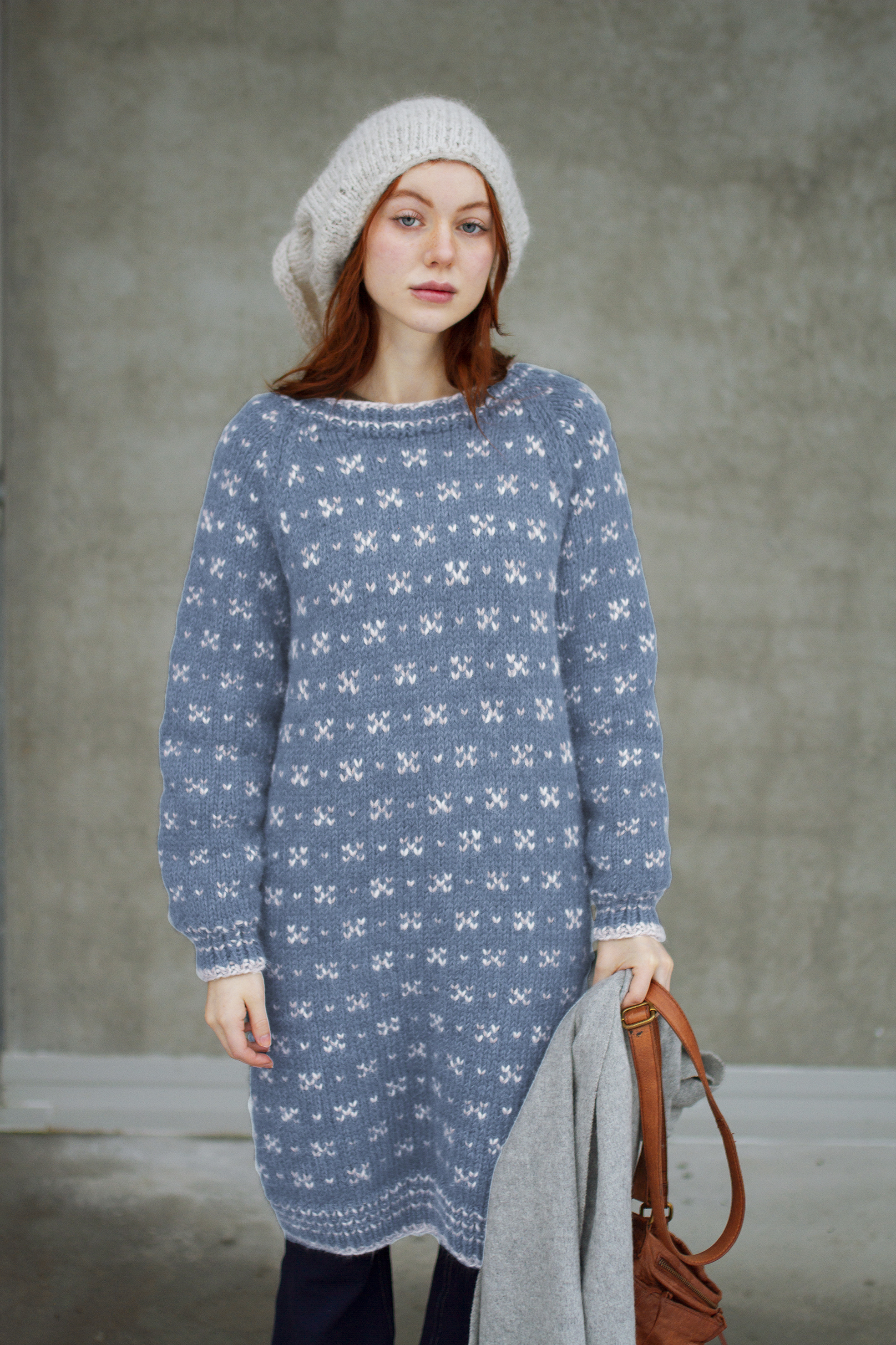 HUSAVIK klänning ljus denim