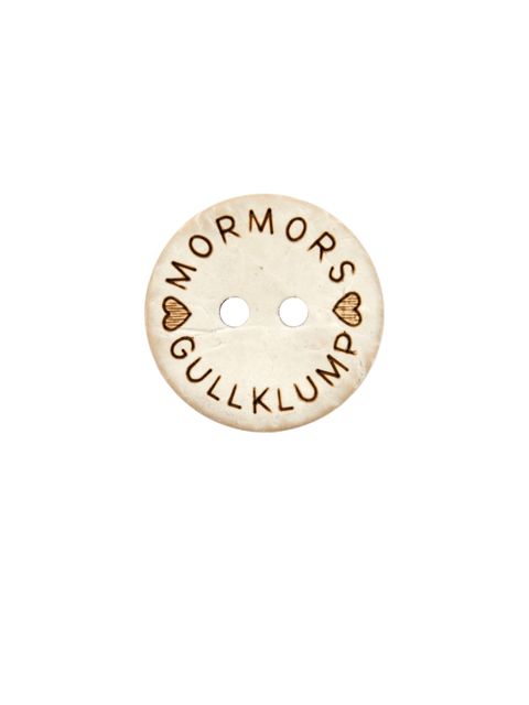 Knapp Mormors Gullklump 18mm