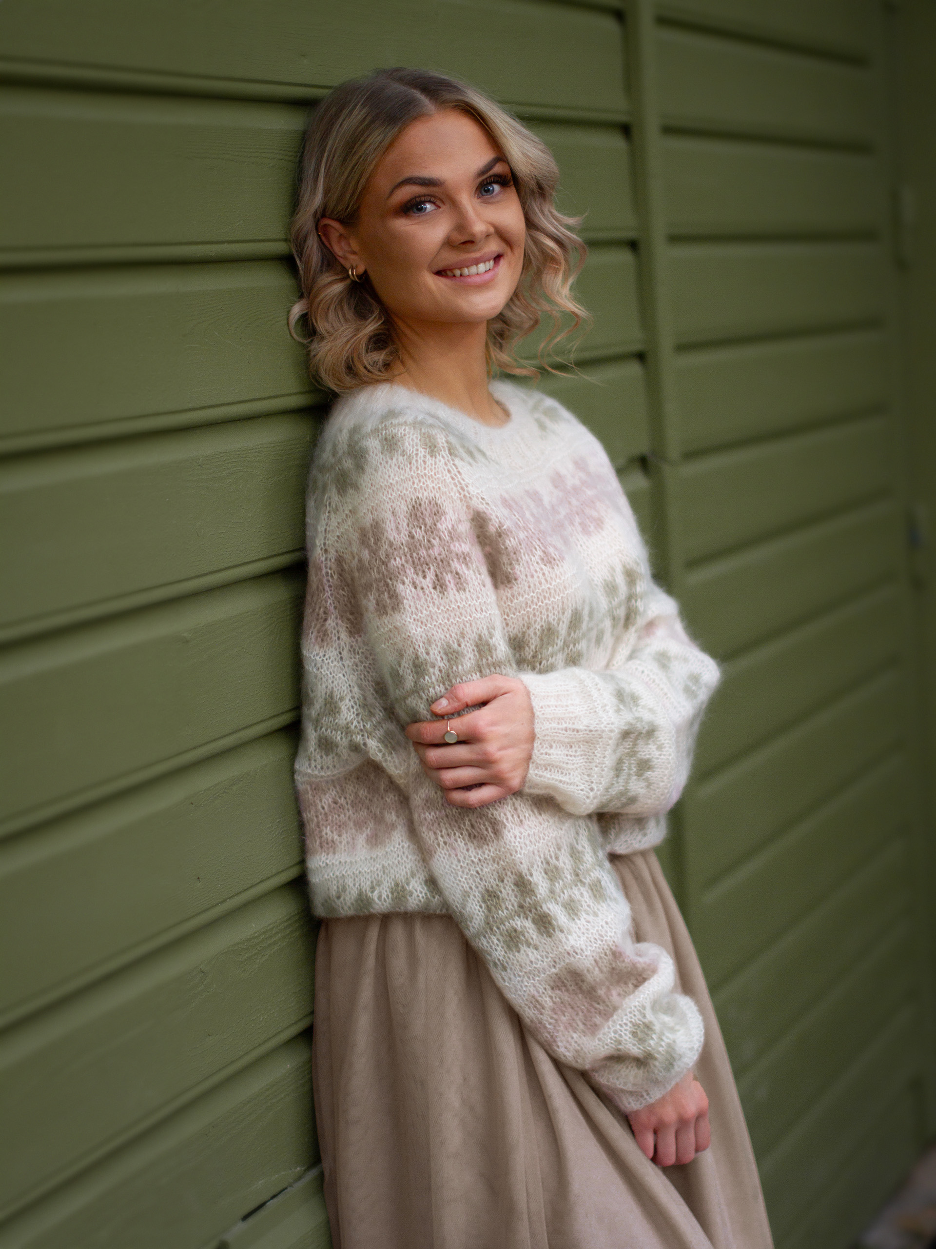 421K-06d LAUVSPRETT SILK