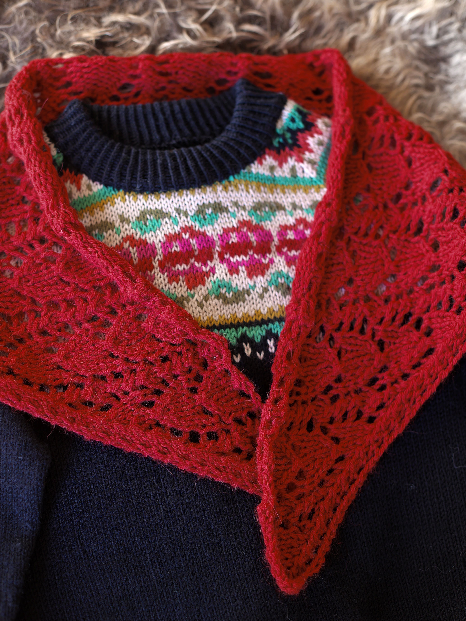 321S-13 LILLE LALA sjal midi