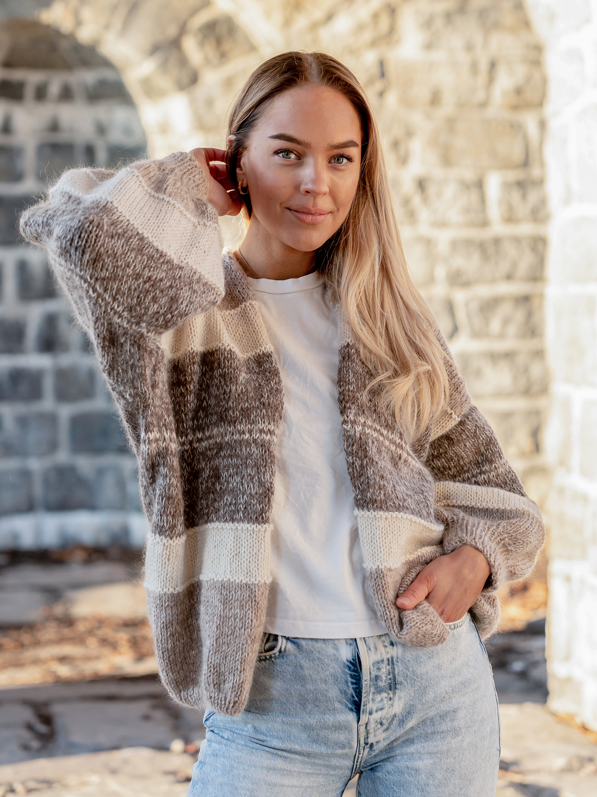 Lisset cardigan beige